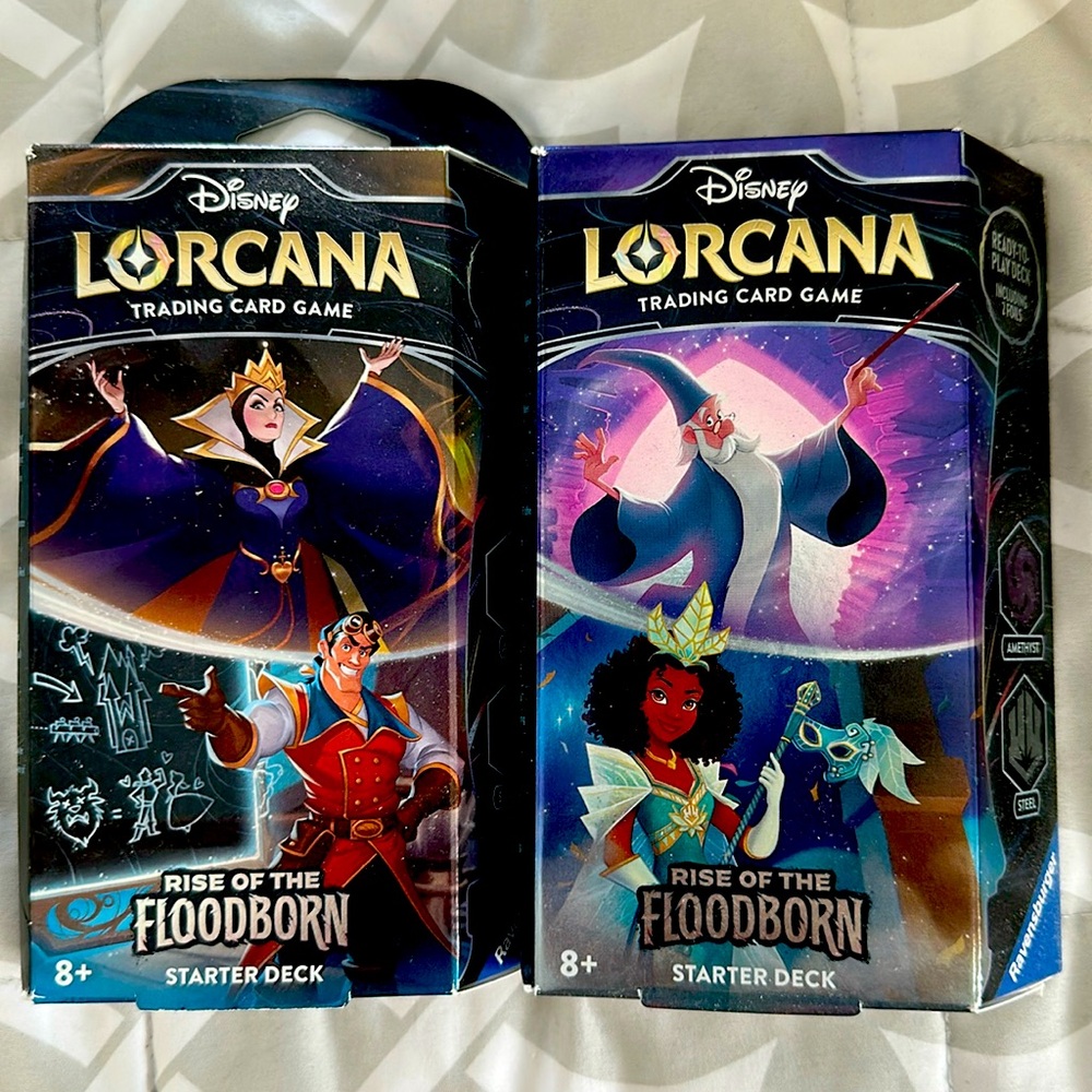 Disney Lorcana Rise of the floodborn starter deck - 2 pack